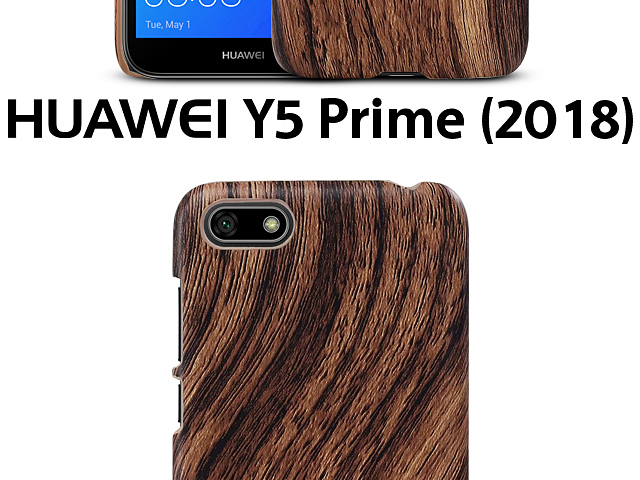 Huawei Y5 Prime (2018) Woody Patterned Back Case