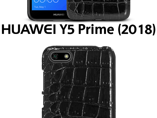 Huawei Y5 Prime (2018) Crocodile Leather Back Case
