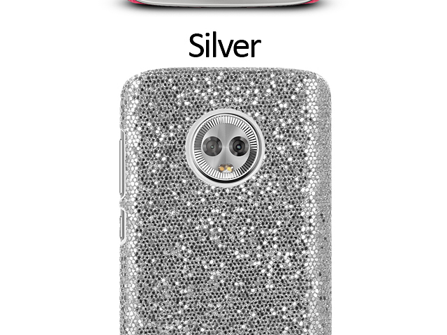 Motorola Moto G6 Glitter Plastic Hard Case