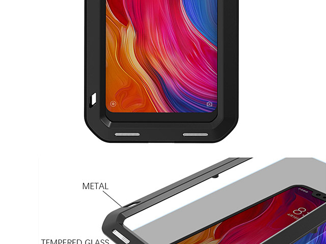 LOVE MEI Xiaomi Mi 8 Powerful Bumper Case