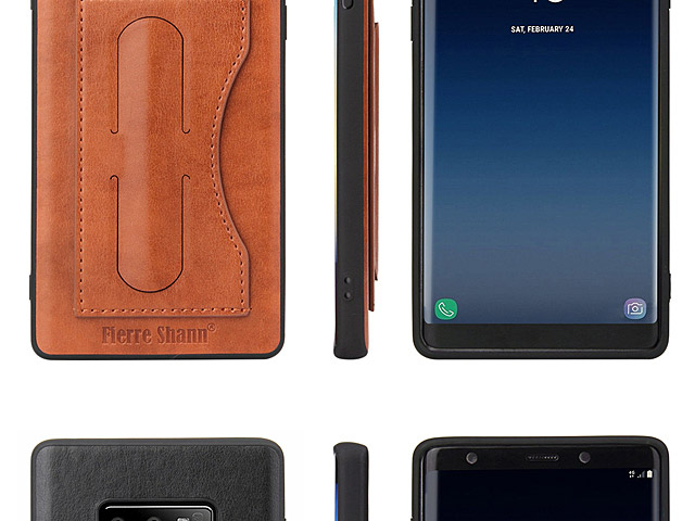Samsung Galaxy Note9 PU Leather Case with One Touch Stand
