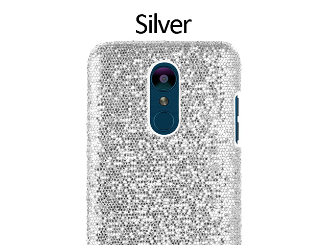 LG K8 (2018) Glitter Plastic Hard Case