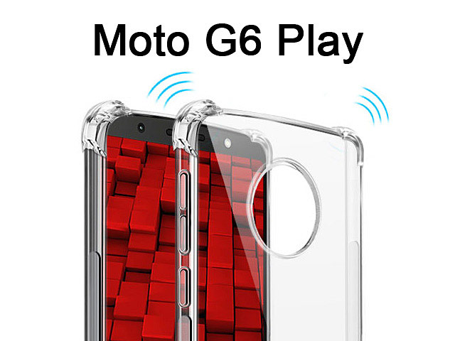 Imak Shockproof TPU Soft Case for Motorola Moto G6 Play