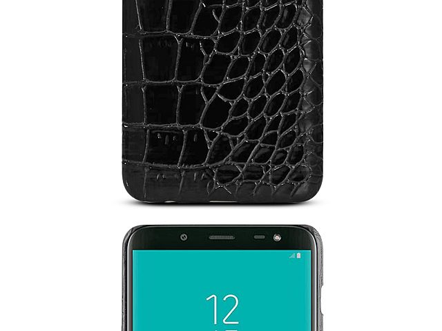 Samsung Galaxy J6 (2018) Crocodile Leather Back Case