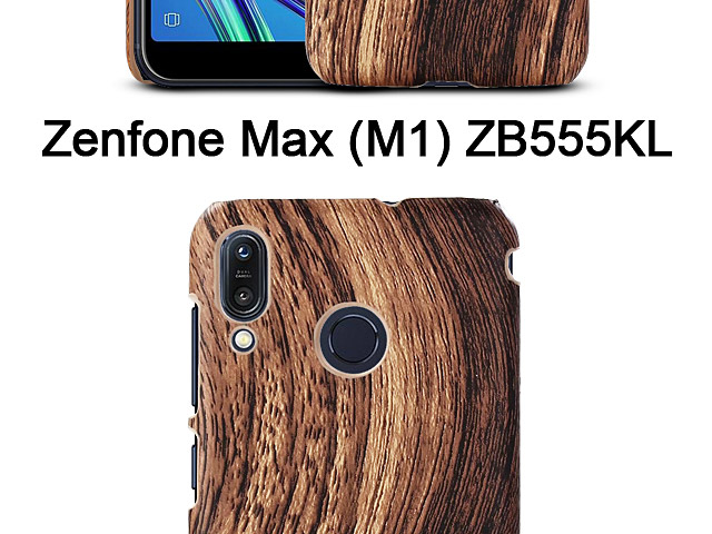 Asus Zenfone Max (M1) ZB555KL Woody Patterned Back Case