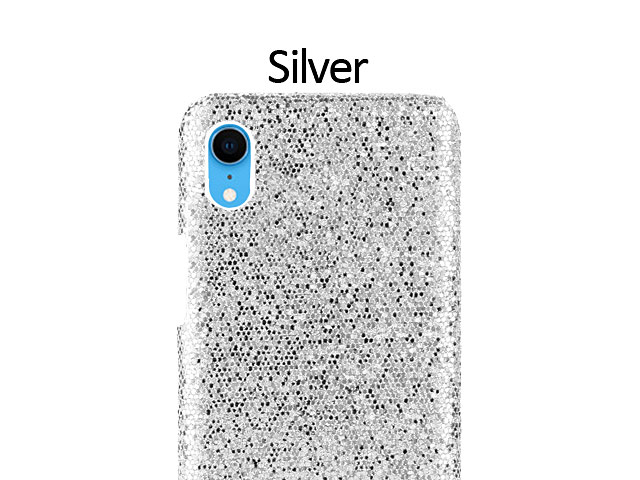 iPhone XR (6.1) Glitter Plastic Hard Case