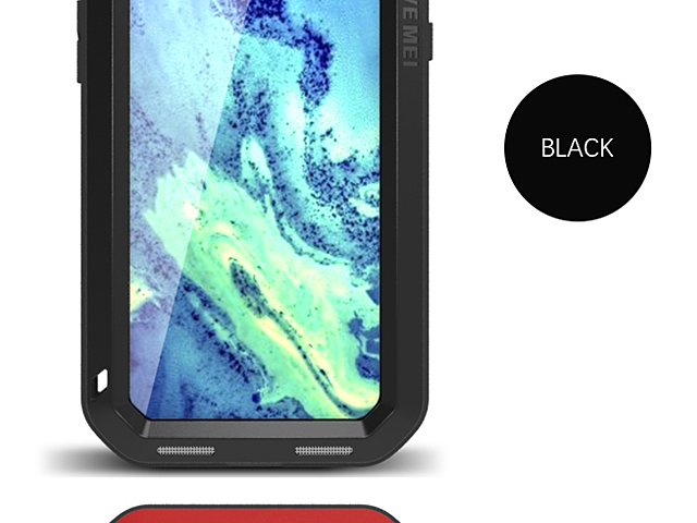 LOVE MEI iPhone XS (5.8) Powerful Bumper Case
