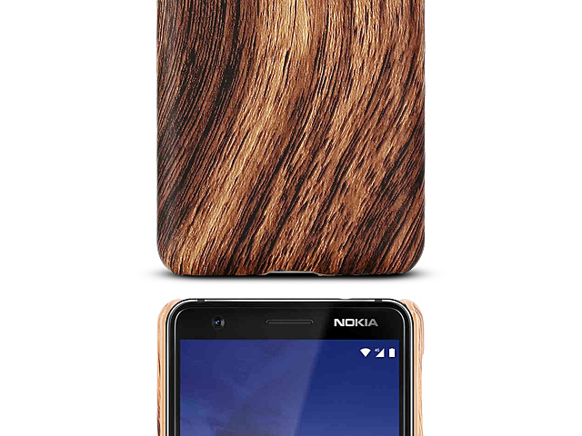 Nokia 3.1 Woody Patterned Back Case