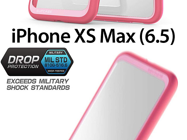 Supcase Unicorn Beetle Style Slim Clear Case for iPhone XS Max (6.5)