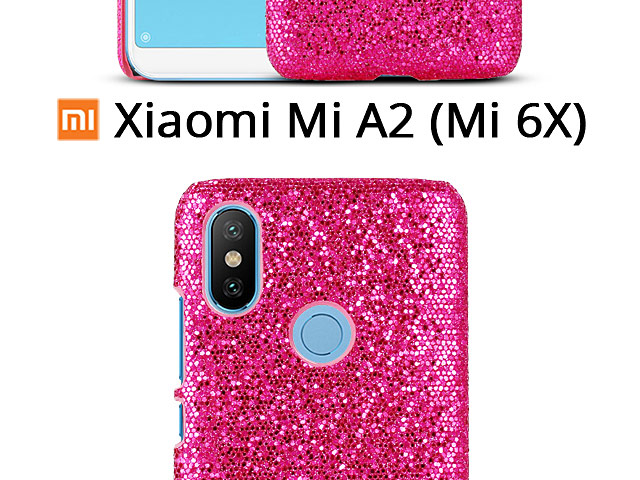 Xiaomi Mi A2 (Mi 6X) Glitter Plastic Hard Case