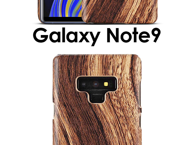 Samsung Galaxy Note9 Woody Patterned Back Case