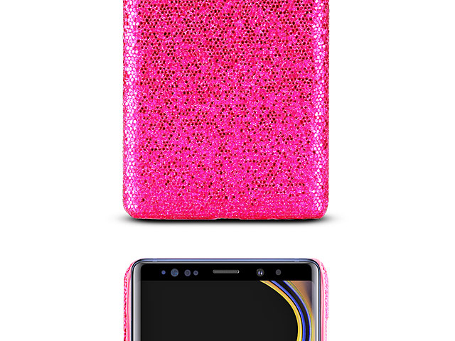 Samsung Galaxy Note9 Glitter Plastic Hard Case