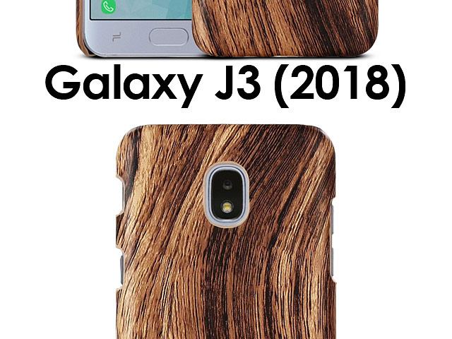 Samsung Galaxy J3 (2018) Woody Patterned Back Case