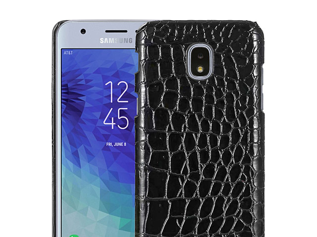 Samsung Galaxy J3 (2018) Crocodile Leather Back Case