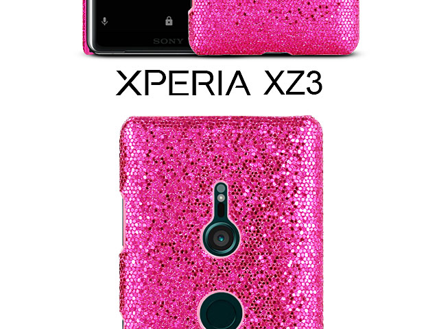 Sony Xperia XZ3 Glitter Plastic Hard Case