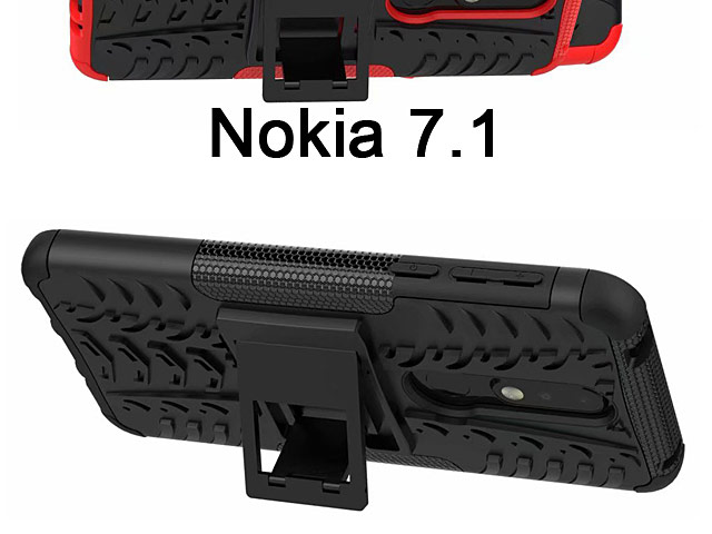 Nokia 7.1 Hyun Case with Stand