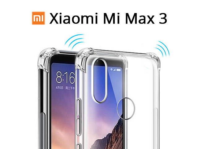 Imak Shockproof TPU Soft Case for Xiaomi Mi Max 3