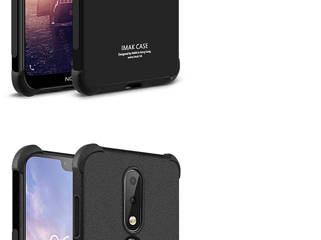 Imak Shockproof TPU Soft Case for Nokia 7.1