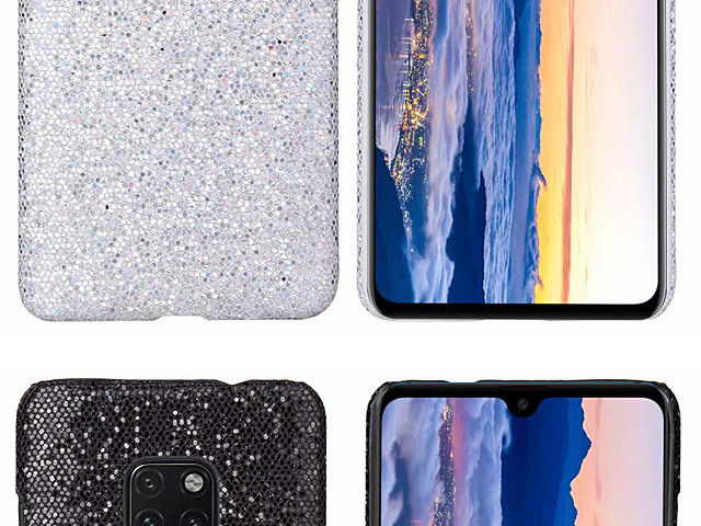 Huawei Mate 20 Glitter Plastic Hard Case