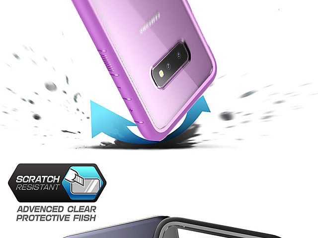Supcase Unicorn Beetle Clear Bumper Case for Samsung Galaxy S10e