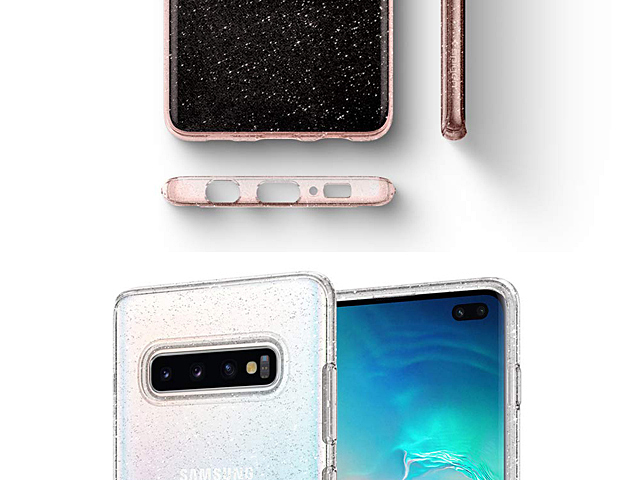 Spigen Liquid Crystal Glitter Soft Case for Samsung Galaxy S10+