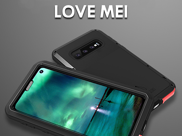 LOVE MEI Samsung Galaxy S10 Powerful Bumper Case
