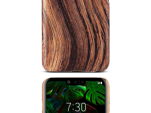 LG G8 ThinQ Woody Patterned Back Case