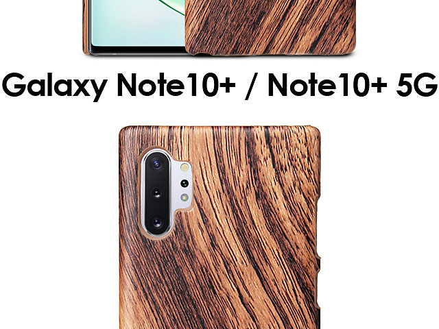 Samsung Galaxy Note10+ / Note10+ 5G Woody Patterned Back Case
