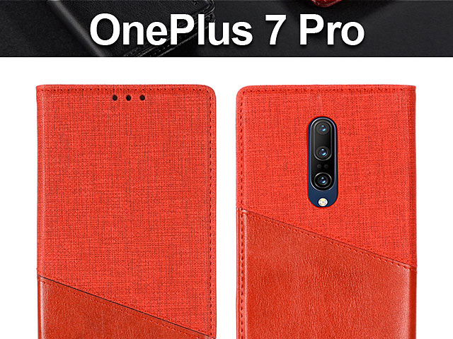OnePlus 7 Pro Canvas Flip Card Case
