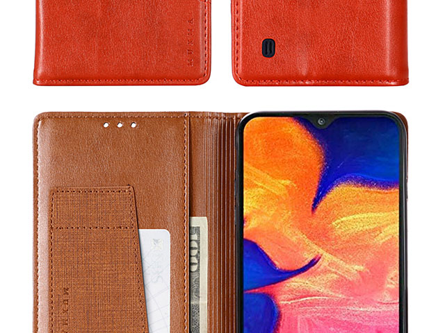 Samsung Galaxy A10 Canvas Flip Card Case