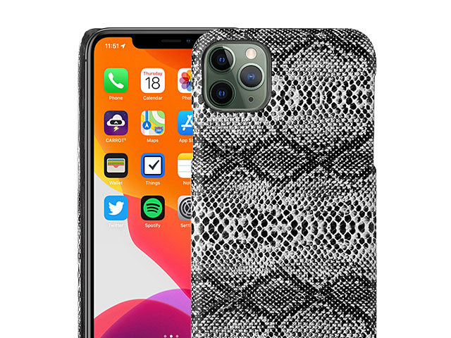 iPhone 11 Pro (5.8) Faux Snake Skin Back Case