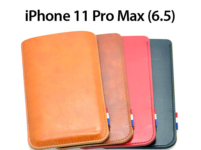 iPhone 11 Pro Max (6.5) Leather Sleeve