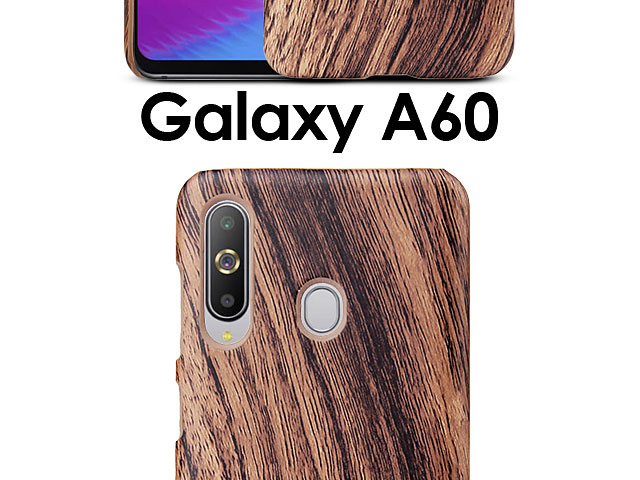 Samsung Galaxy A60 Woody Patterned Back Case