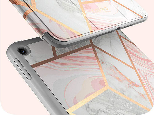 i-Blason Cosmo Slim Designer Case (Pink Marble) for iPad 10.2
