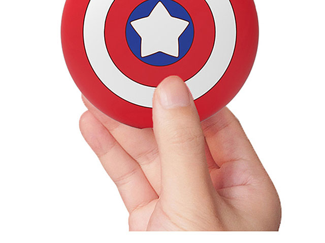 3D Captain America Shield AirPods Case