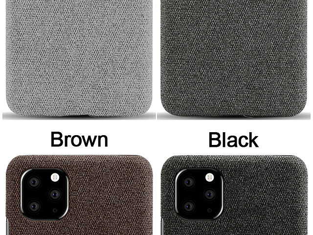 iPhone 11 Pro (5.8) Fabric Canvas Back Case