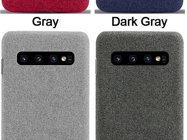 Samsung Galaxy S10 Fabric Canvas Back Case