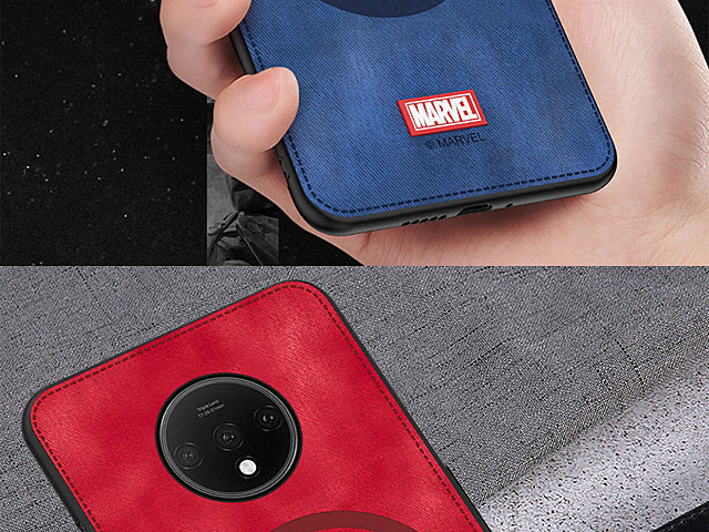 Marvel Series Fabric TPU Case for OnePlus 7T
