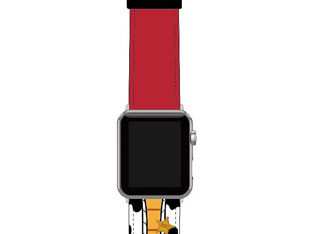 Disney Toy Story - Woody Leather Watch Band for Apple Watch 1~5 series