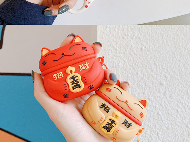 3D Lucky Cat AirPods Pro Case