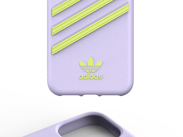Adidas Moulded Case PU Woman SS20 (Purple Tint/Hi-Res Yellow) for iPhone 11 Pro (5.8)