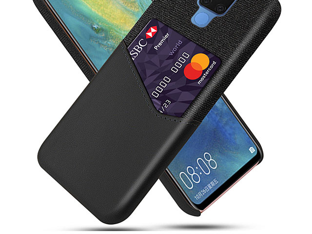 Huawei Mate 20 X Two-Tone Leather Case with Card Holder