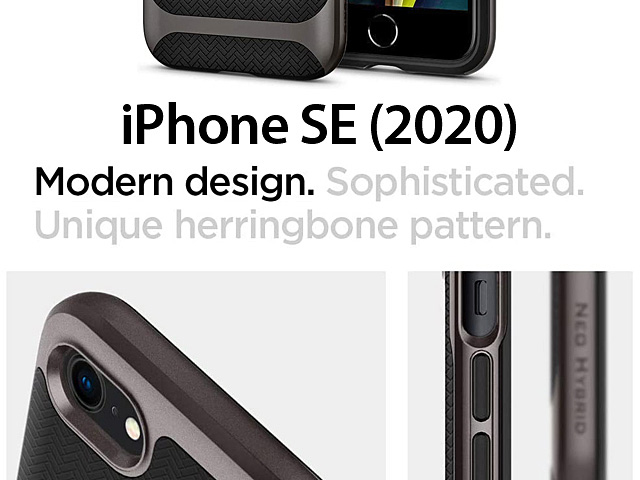 Spigen Neo Hybrid Herringbone Case for iPhone SE (2020)