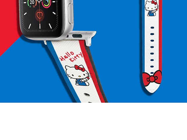 Sanrio Series - Hello Kitty Leather Watch Band