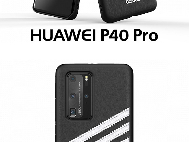 Adidas Moulded Case PU SS220 (Black/White) for Huawei P40 Pro