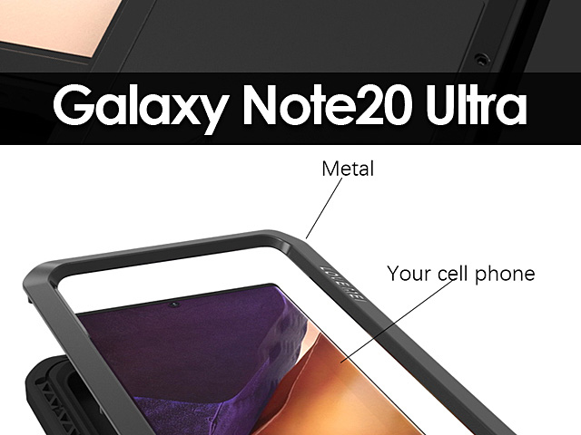 LOVE MEI Samsung Galaxy Note20 Ultra Powerful Bumper Case