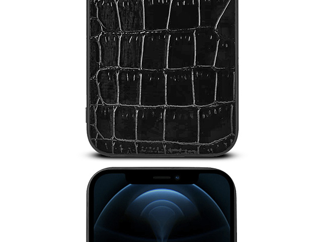 iPhone 12 Pro Max (6.5) Crocodile Leather Back Case