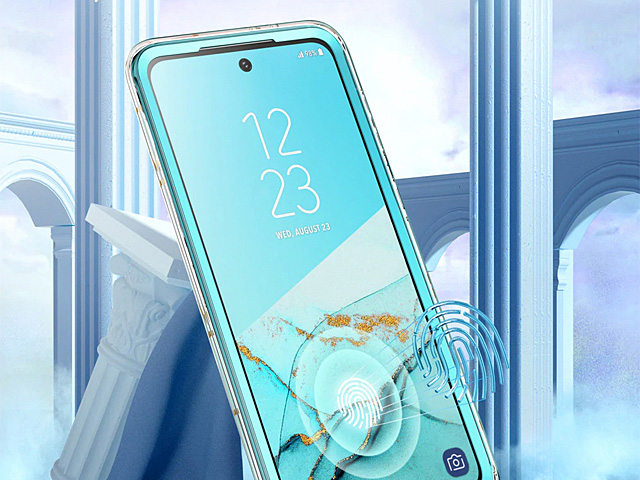 i-Blason Cosmo Slim Designer Case (Ocean Blue Marble) for Samsung Galaxy S22+ 5G