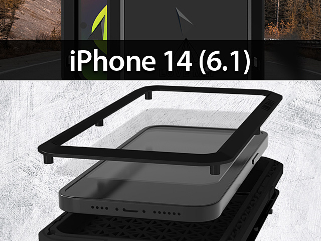 LOVE MEI iPhone 14 (6.1) Powerful Bumper Case