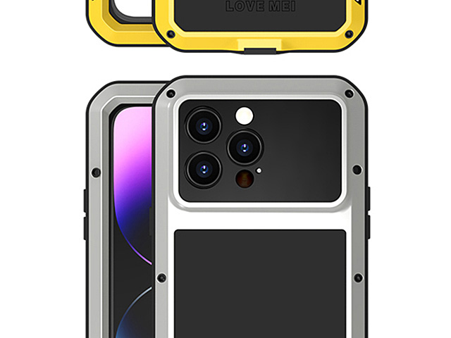 LOVE MEI iPhone 14 Pro Max (6.7) Powerful Bumper Case